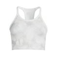 thumbnail image 3 of Jockey Essentials Women's Medium Impact Seamless Rib Long Line Cami Bra, 3 of 3
