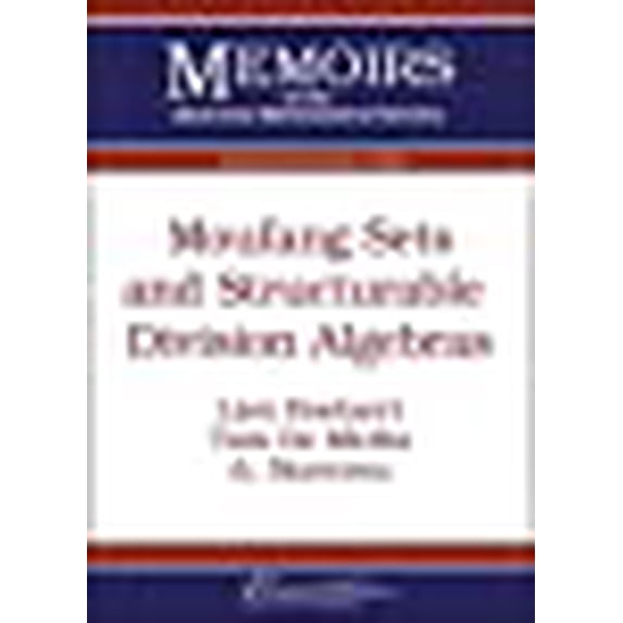 Moufang Sets and Structurable Division Algebras (Memoirs of the American Mathematical Society)