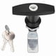 thumbnail image 5 of T-Handle Door Lock Truck Cap Locking with 2 Keys for Most of Truck Cap Toppers Tops, 5 of 5