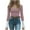 Pink, variant on Hvyesh Women Bell Long Sleeve Top Dressy Lace Patchwork Scoop Neck Shirt Slim Fit Crop Blouse Y2k Solid Tunic Tee Shirt