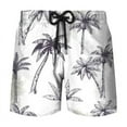 thumbnail image 3 of Simple Beach Coconut Tree 3D Printed Short Pants Mens Summer Board Shorts Swimsuit Male Swimming Trunks Quick-dry Custom Shorts, 3 of 5