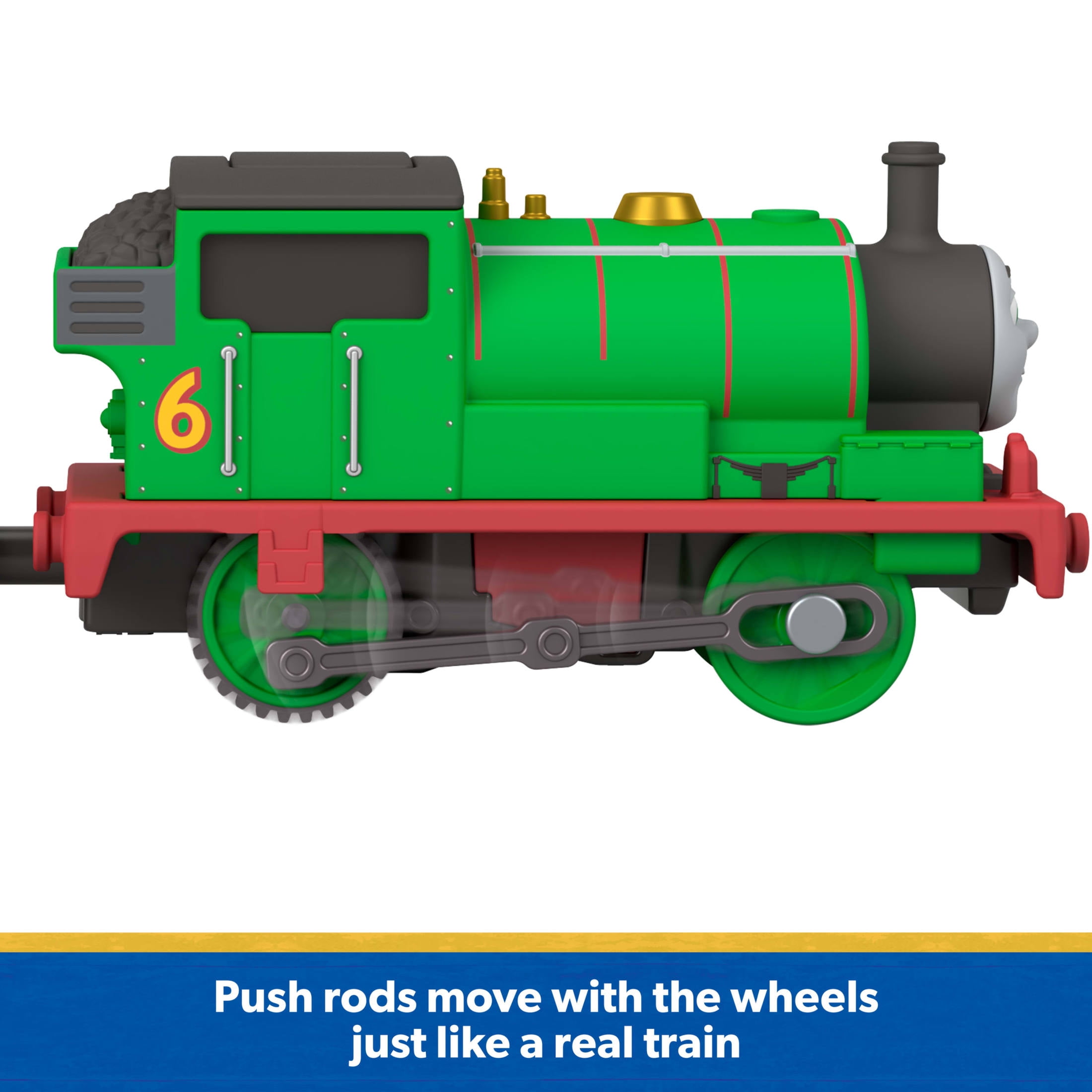 Thomas & Friends by Fisher-Price Motorized Engine, Battery-Powered Toy Train (Styles May Vary)