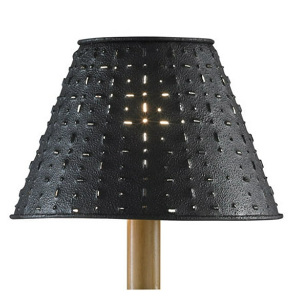 Park Designs Metal Dot Dash Shade - 14" - Black