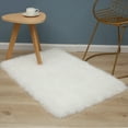 thumbnail image 2 of Rosnek Soft Fluffy Faux Sheepskin Fur Area Rugs, Rectangle Faux Fur Carpet for Living Room Bedroom Dining Room Floor Carpet, 2 of 6