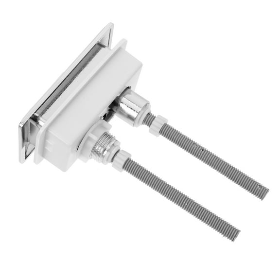Pawsdot ABS Toilet Flush Button Double Push Easy to Install Water Tank Replacement Part