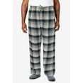 thumbnail image 4 of KingSize Men's Big & Tall Flannel Plaid Pajama Pants, 4 of 6