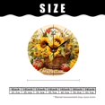 thumbnail image 2 of erolrail Rustic Wall Clock,Silent Non Ticking Wall Clocks for Living Room,Bedroom,Kitchen 12IN Bouquet of Sunflowers and Roses In Basket Picture, 2 of 5