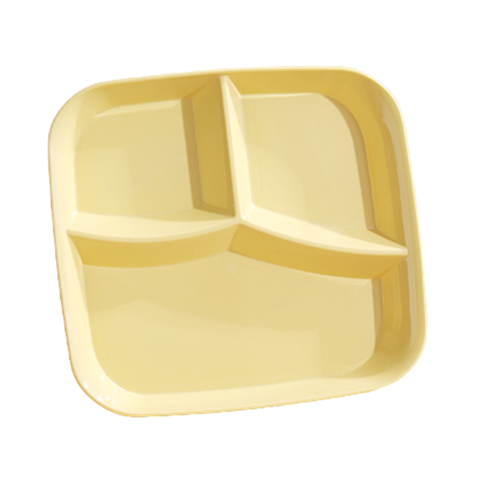 Kohagoki Dinnerware Divided Plates , Bariatric Plates for Portion Control, Plastic Reusable 3