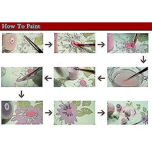 Pintura al óleo de bricolaje, kit de pintura por número, material de lino, pájaros en las ramas, 16 X 20 pulgadas._a LingWen 9024715531674