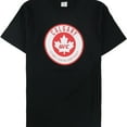 thumbnail image 3 of UFC Mens Calgary with Maple Leaf Graphic T-Shirt, Black, Large, 3 of 3