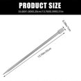 thumbnail image 3 of 22pcs Stainless Steel Knitting Needles Knitting Crochet Supplies For Beginners Or Professionals, 3 of 3