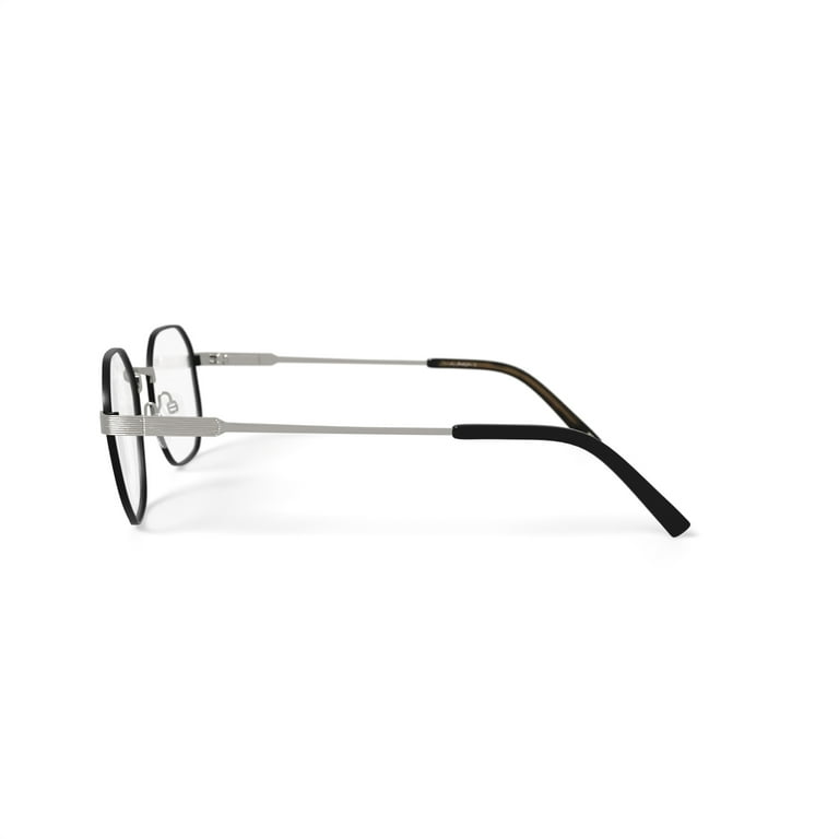 Randy Jackson Men's RJ1134 Round Prescription Eyeglasses with Case