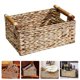 thumbnail image 3 of Rattan Woven Storage Basket Desktop Sundries Holder Household Supplies Basket, 3 of 3