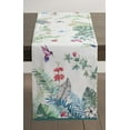 thumbnail image 4 of Maison d' Hermine Tropiques 100% Cotton Table Runner for Party | Dinner | Holidays | Kitchen | Spring/Summer [Double Layer (14.5 Inch by 72 Inch)], 4 of 5