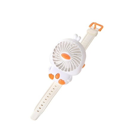 

Wrist Fan Mini Fan Watch Portable Mini Fan for Indoors or Outdoors White