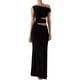 thumbnail image 1 of Vestido largo Yiulangde sexy con un solo hombro para mujer, 1 of 7
