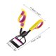 thumbnail image 2 of Rizador de pestañas de doble color para mujeres Unique Bargains 1 Pc para viajes de negocios Acero al carbono PS Púrpura Amarillo, 2 of 3