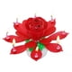 thumbnail image 2 of Rotating Music Lotus Cake Candle Birthday Party Magical Flower Blossom Candle, 2 of 5