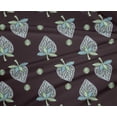 thumbnail image 4 of oneOone Polyester Lycra Fabric Zig Zag|Leaves & Floral Artistic Fabric Prints by Yard 56 Inch Wide, 4 of 4