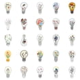 thumbnail image 2 of Texiao Stickers Cartoon Light Bulb Flower Doodle Sticker DIY Sticker Decoration Decoration, 2 of 4