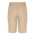 thumbnail image 6 of Gamivast Clothes Under $5.00 Mens Casual Cargo Shorts Drawstring Classic Cargo Stretch Short with Multi Pockets Outdoor Casual Sportswear Shorts Khaki L Tracking My Recent Order, 6 of 8