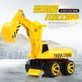 Large Kidsren‘s Excavator Can Ride and Sit on Baby Excavator Toy Twist