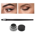 thumbnail image 4 of Silicone Eyeliner Tool, Professional Eyeliner Guide Wand Makeup Tool Safe  For Powder Room Black Eyeliner Cream, 4 of 8