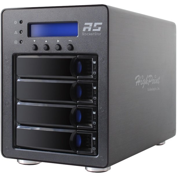 HighPoint 4Bay M.2 NVMe RAID Storage Solution