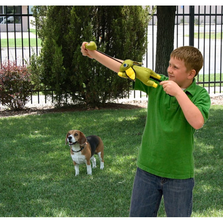 Hyper Pet Flying Fabric Green Duck Bungy Neck Slingshot
