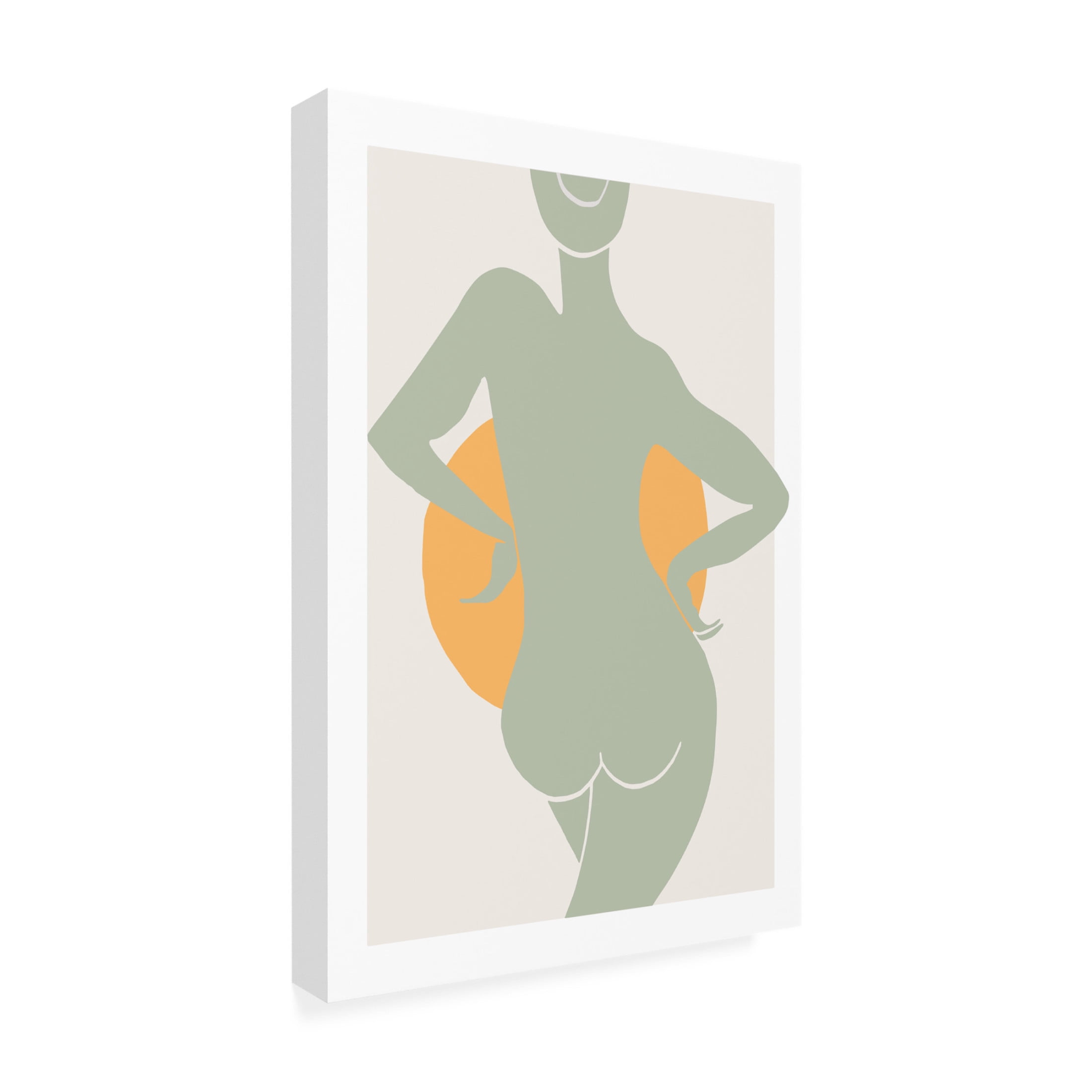 Trademark Fine Art Pictufy Studio II Green Woman Canvas Wall Art