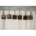 thumbnail image 6 of Western Barrel Racer With Floral Patterns Bathroom Shower Curtain Hooks 12pk, 6 of 6