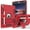 4, variant on iPad 9th Generation Case, iPad 8th Generation Case, iPad 7th Gen Case, iPad 10.2"2021/2020/2019 Case, 3 in 1 Heavy Duty Ruggedproof Protective Cover with Stand Pen Holder, Red/Black