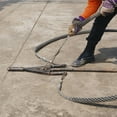 thumbnail image 6 of Cable Pulling Grip 1.1FT Double Head Galvanizing Steel for Light & Heavy Cable(d:6-9mm,Silver), 6 of 6