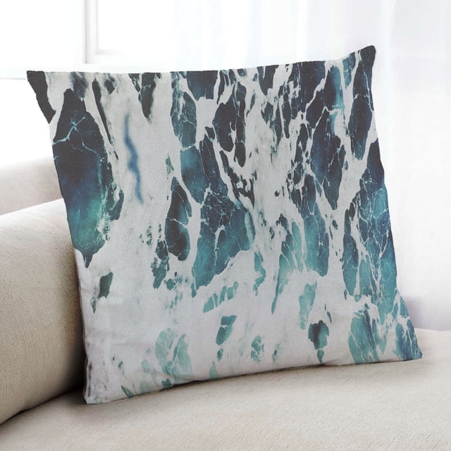 Ahgly Company Abstract Textures Coussin Intérieur, 18 Pouces par 18 Pouces