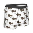 thumbnail image 3 of Daiia Dachshund Dog Men's Underwear Boxer Briefs, Cotton Stretch Moisture-Wicking Underwear-Large, 3 of 9