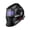 black, variant on ARCCAPTAIN Auto Darkening Welding Helmet, 1/1/1/1 True Color Optical Clarity, 4 Arc Sensors 1/25000s Response, Solar Powered, Wide Shade 4/9-13, for TIG/MIG/ARC, Skeleton Knight Design