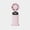Pink, variant on Lunxisen 1 Pcs Ultra High Speed Thermoelectric Cooling Handheld Fan for Personal Use Portable Rechargeable Mini Fan Cooling Gadget for Outdoor Activities