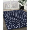 thumbnail image 2 of Ahgly Company Indoor Round Patterned Very Peri Purple Area Rugs, 6' Round, 2 of 6
