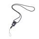 thumbnail image 1 of Dual Use Detachable Rotary Buckle Long Lanyard Mobile Phone Shell Rope(Black), 1 of 3