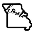 thumbnail image 3 of Missouri Home State Silhouette Solid Steel Home Decor Decorative Accent Metal Art Wall Sign, 3 of 3