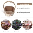 thumbnail image 2 of Wedding Flower Basket Decorative Rustic Wedding Petal Basket Wedding Supply, 2 of 4