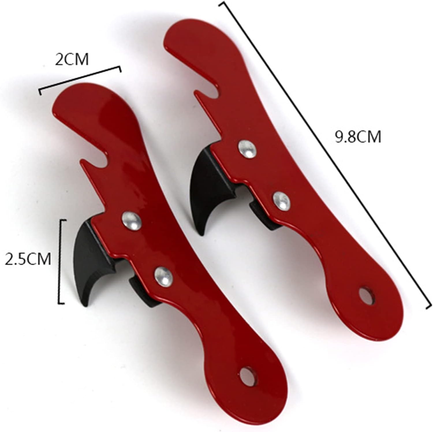 FRKSMD-Stainless Steel Manual Can Opener Comfort Good Grip Tin Jar Bottle Cans Opener Tools For Canning/Beer 9.8x2cm Beer Bottle Opener