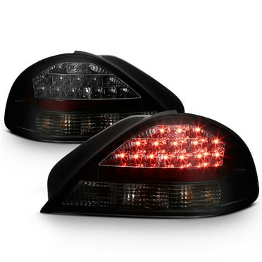 Black Smoke 1999-2005 Pontiac Grand AM Lumileds LED Tail Lights Lamps Left Right