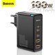 thumbnail image 2 of Baseus 100W GaN USB Tipo C Cargador PD QC Carga rápida 4.0 3.0 Tipo-C Carga rápida para iPhone 14 13 12 Xiaomi Macbook Pro Laptop Tan Jianjun  unisex, 2 of 2