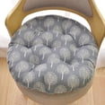 thumbnail image 3 of Coussins pour Chaises de Cuisine, Coussin de Chaise Réversible avec Sangle Réglable, Tissu Doux pour Usage Intérieur Extérieur, Support Ergonomique pour Chaise de Bureau, 16x16 Pouces, 3 of 5