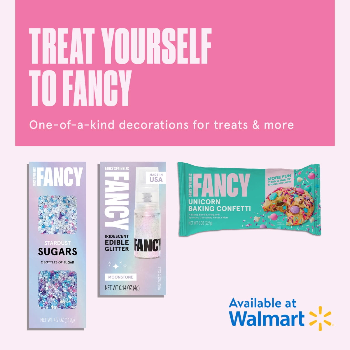 Fancy Sprinkles Girl Talk Dessert Sprinkles, 4.1 oz