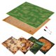 thumbnail image 1 of Alfombrilla DND plegable CZYY de borrado en seco con mapas TTRPG de pastizales y desiertos, 1 of 9