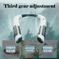 thumbnail image 5 of Fnochy Hands-Free Neck Fan Portable USB Rechargeable 3-Speed Dual Wind Personal Cooling Fan for Outdoor Camping Sports Travel Office Use, 5 of 5