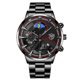 thumbnail image 1 of Reloj de moda para hombre, reloj con calendario, reloj dorado para hombre, reloj de cuarzo para negocios, reloj para estudiantes, 1 of 5