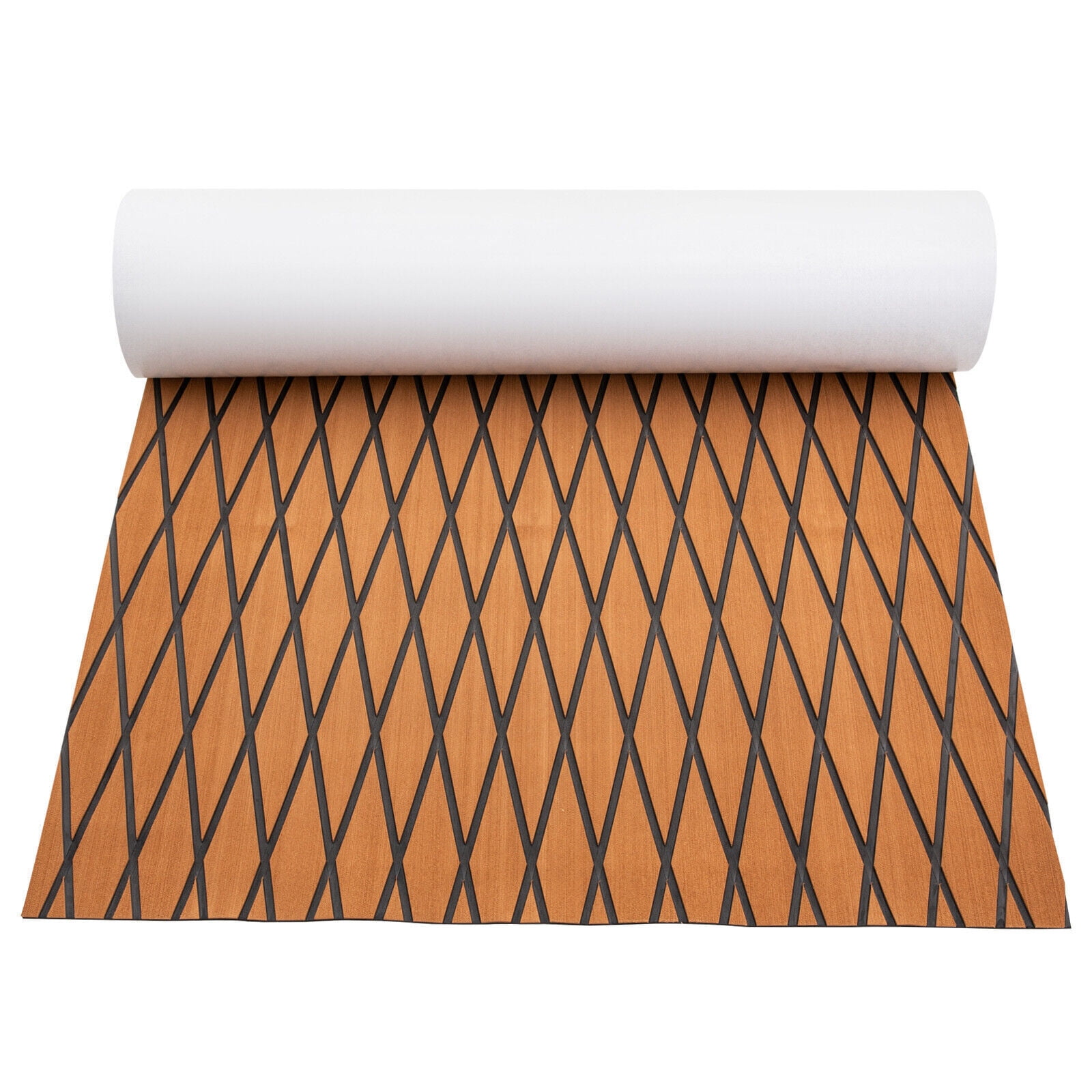 EVA Foam Boat Flooring Decking Sheet Pad Diamond Pattern 6Mm Anti-Skid Faux Teak